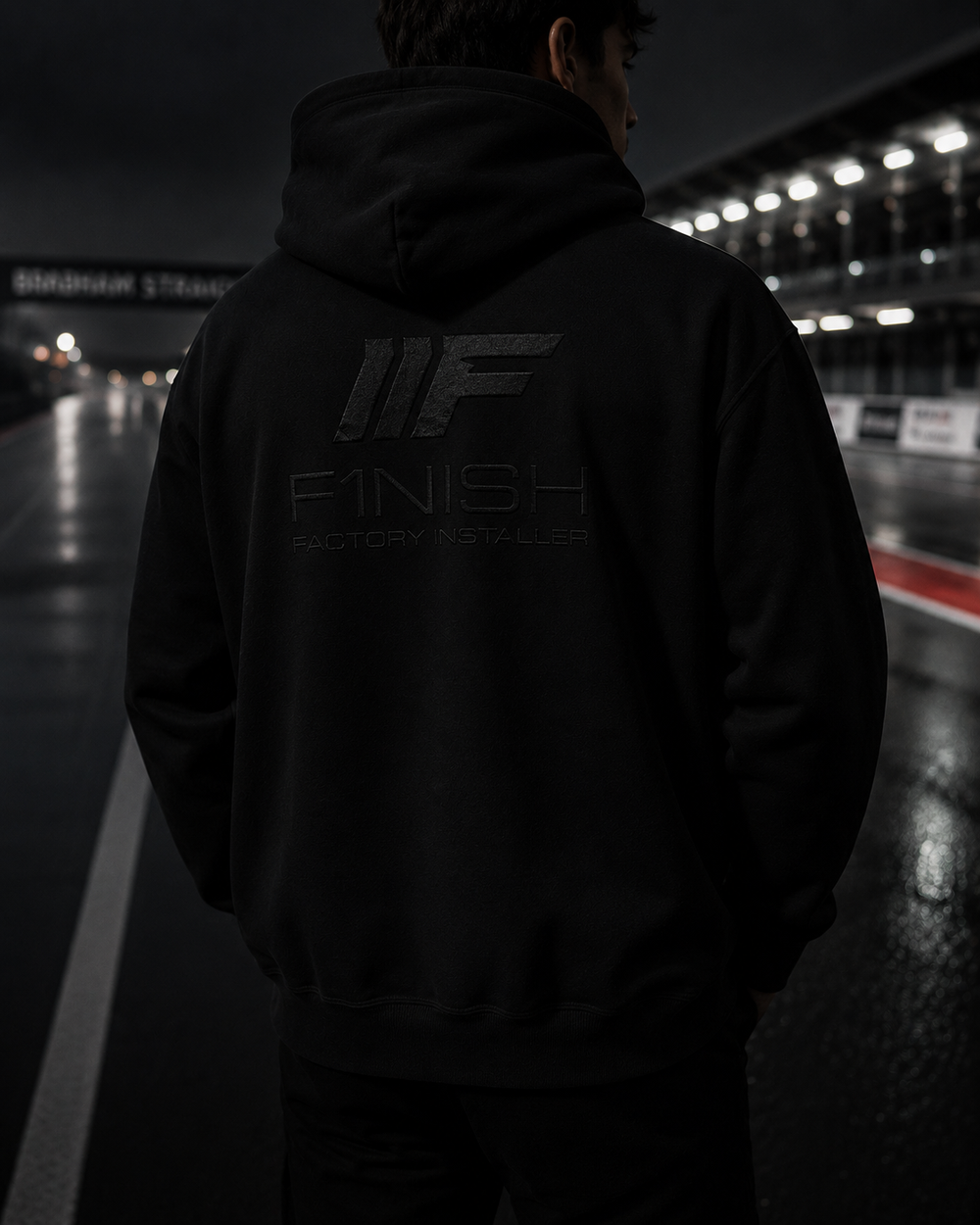 FROZEN BLACK - FACTORY INSTALLER HOODIE