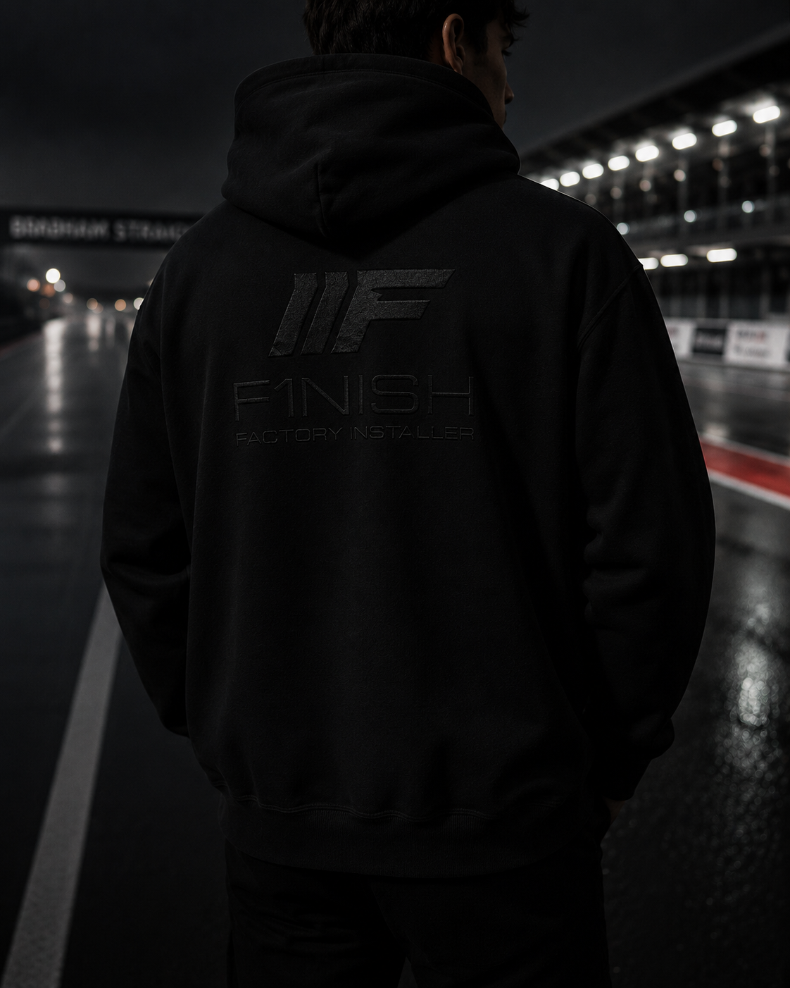 FROZEN BLACK - FACTORY INSTALLER HOODIE
