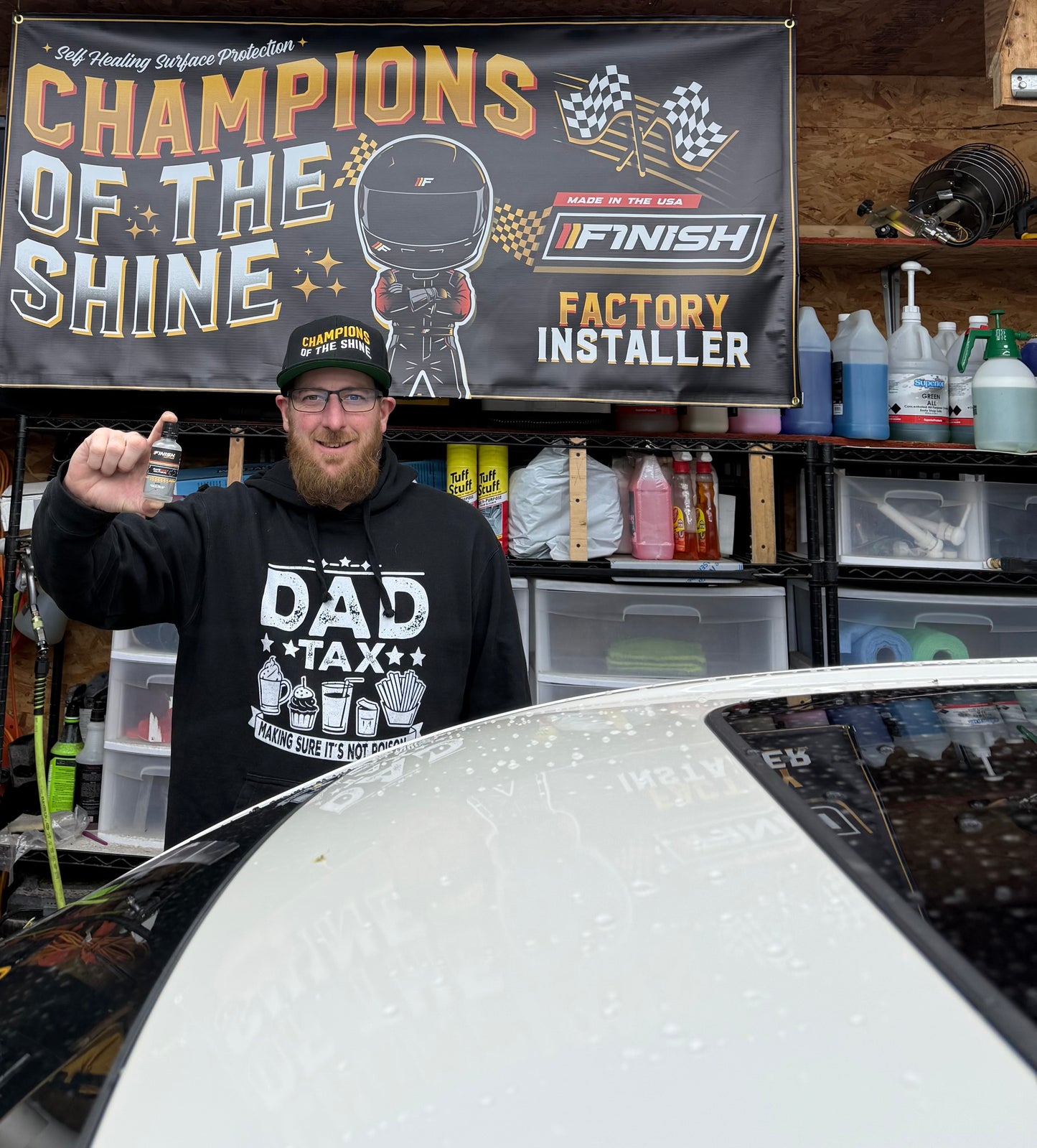 "Champions Of The Shine" Snapback