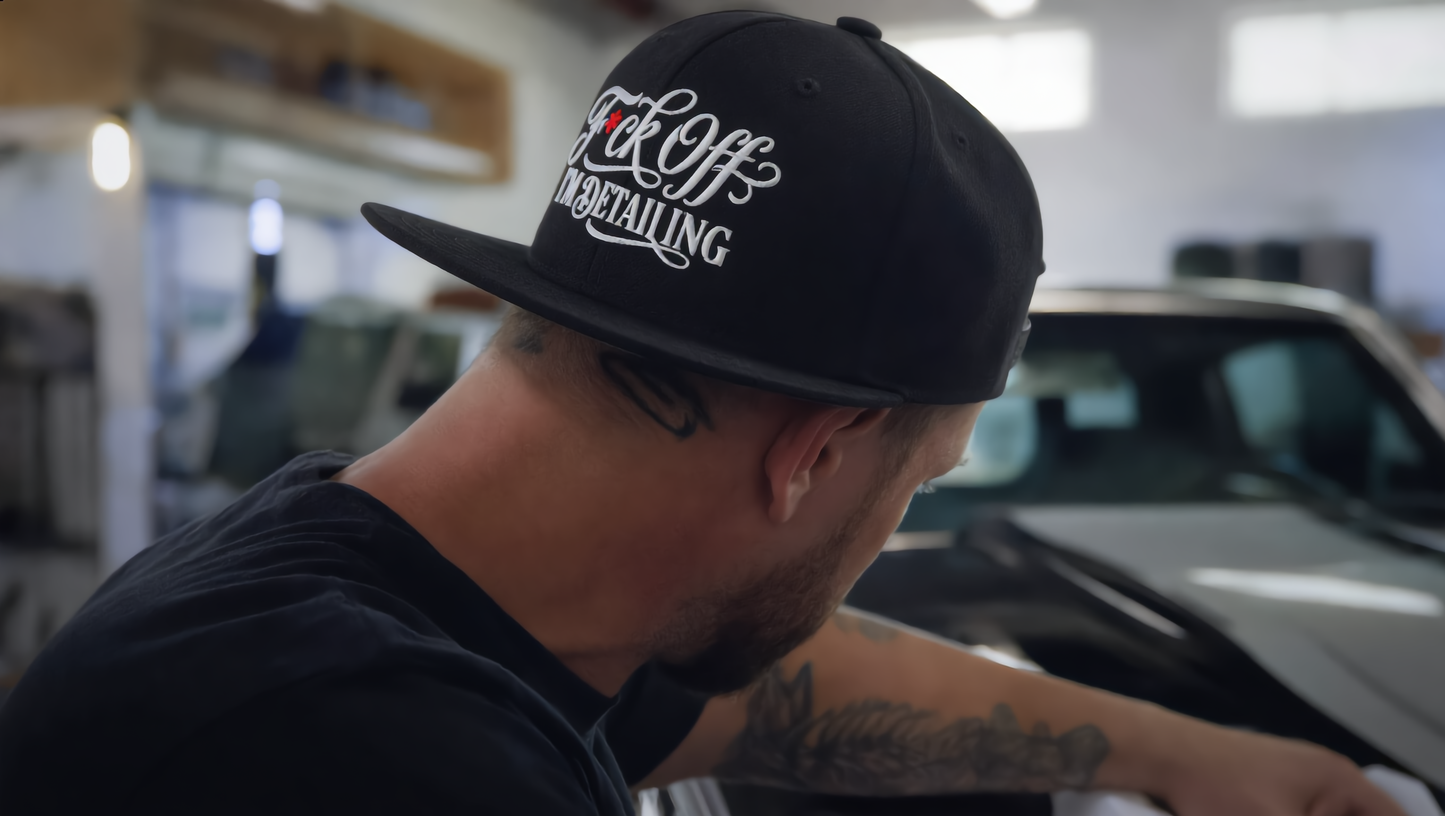F*CK OFF - IM DETAILING SNAPBACK