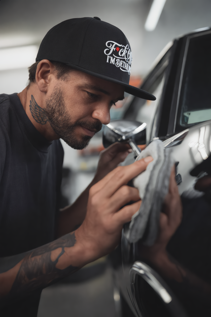 F*CK OFF - IM DETAILING SNAPBACK